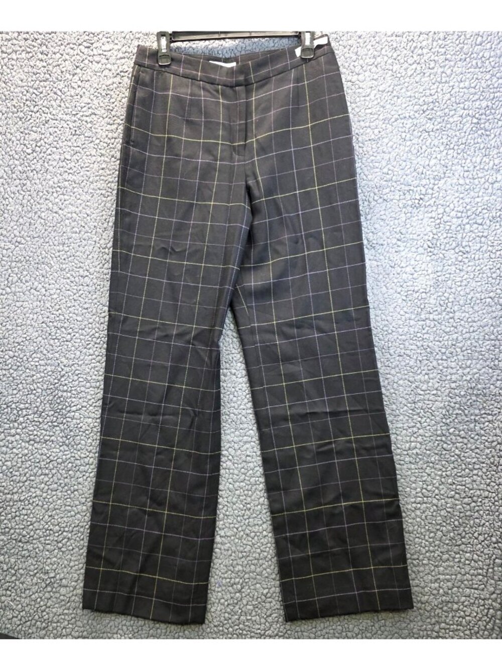 Vintage Pendleton Check Wool Pants Sze 8 Black Academia Preppy Twee Quiet Luxury